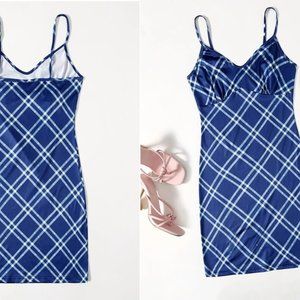 NEW!! Sizes 6 or 8/10 Plaid Print Cami Dress
